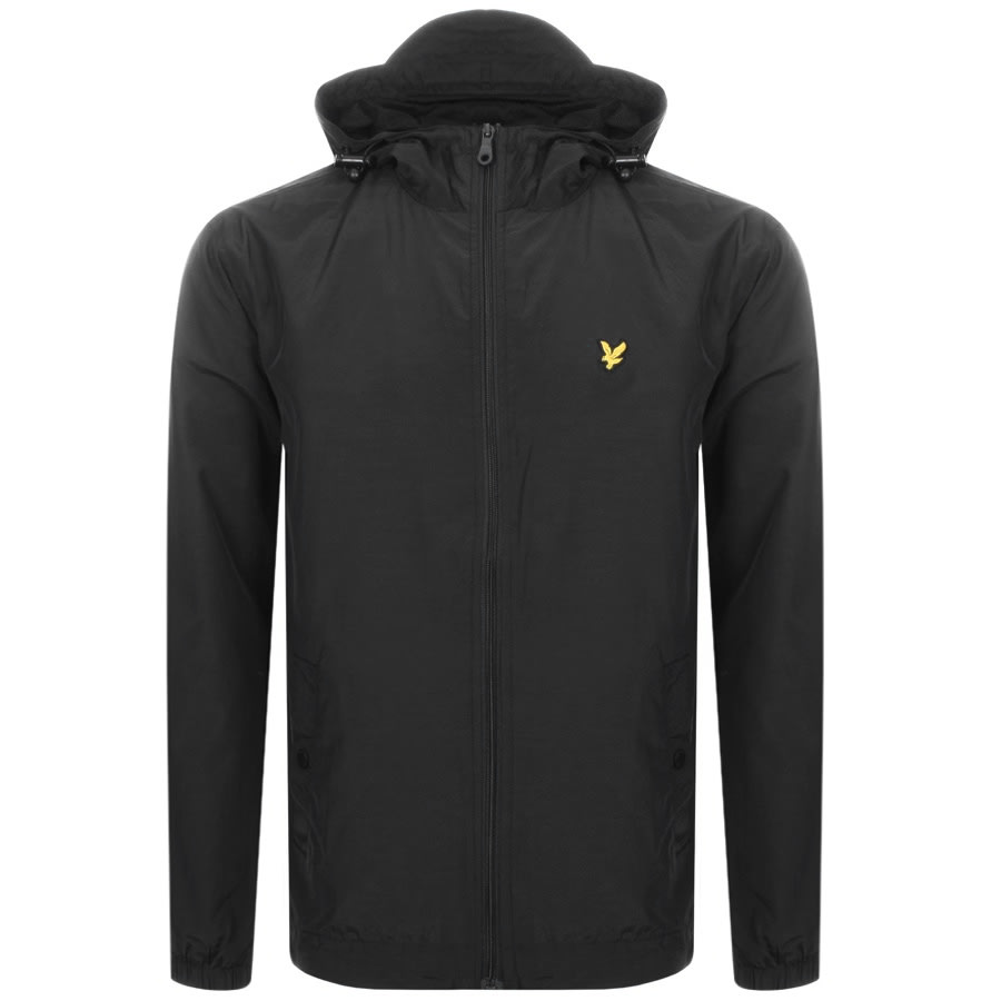 Alternative Image for ProductLyle And Scott Hooded Windbreaker Jacket Black1